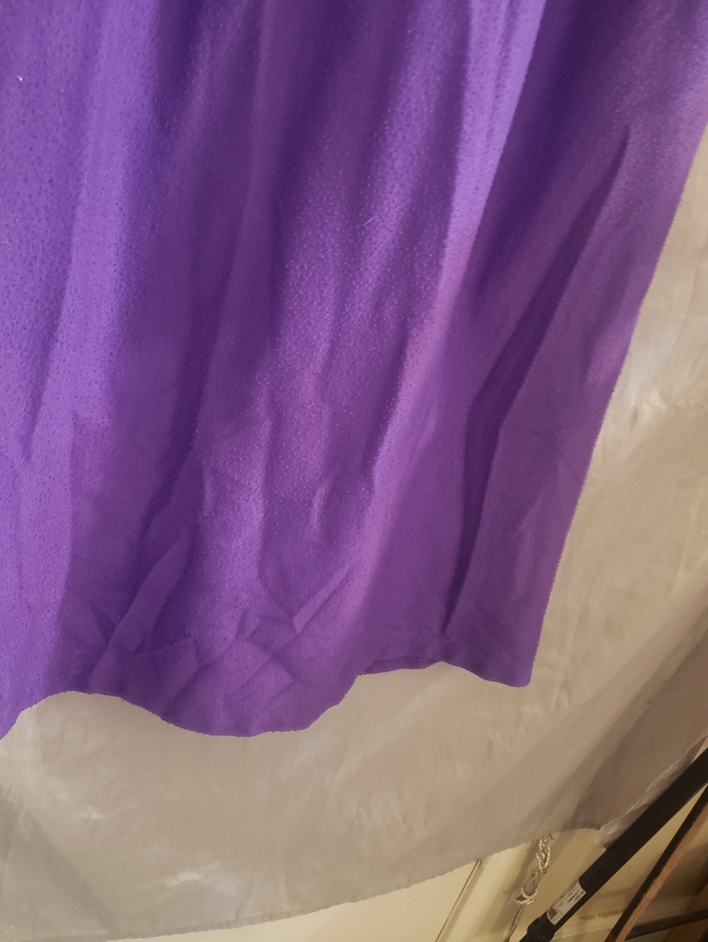Perfectly Cozy Vintage Purple Kelly Reed Floral Embroidered Fleece Robe Small* - Picture 9 of 15